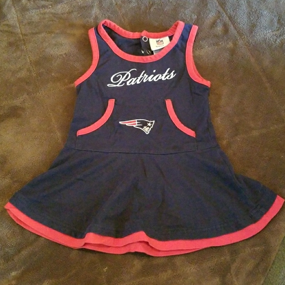 Cute Patriots toddler dress